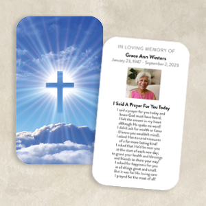 Heavenly Cross Above the Clouds