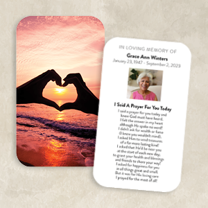 Love's Reflection at Sunset