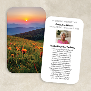 Wildflowers at Sunrise on the Hills