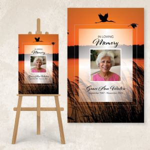 Flight of Faith A Peaceful ReflectionPoster
