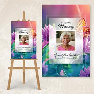 Sunlit Grace on CloverPoster